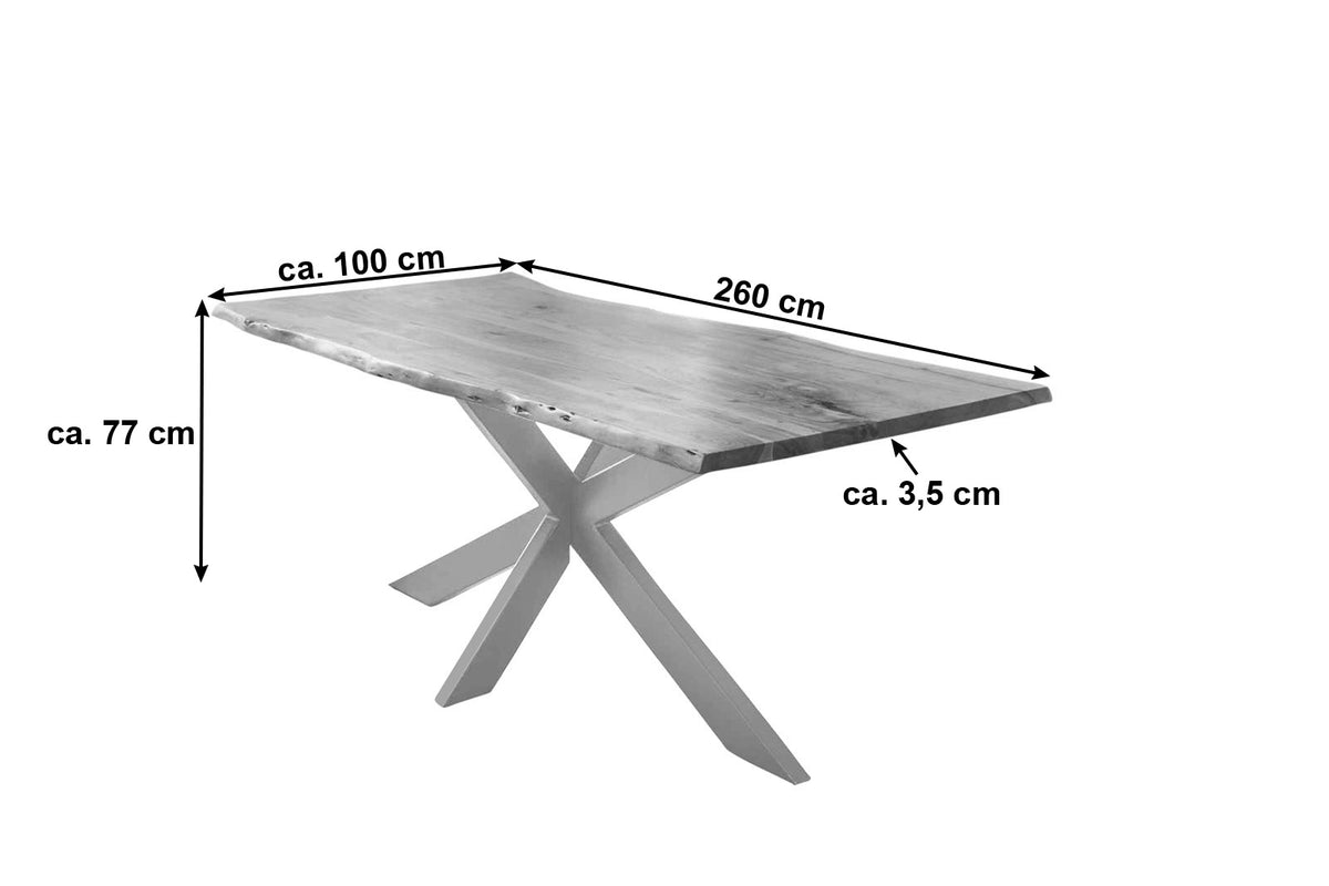 #260x100 #naturfarben #silber