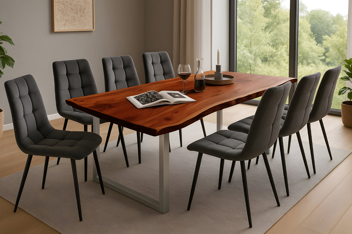 #180x90 #nussbaumfarben #silber