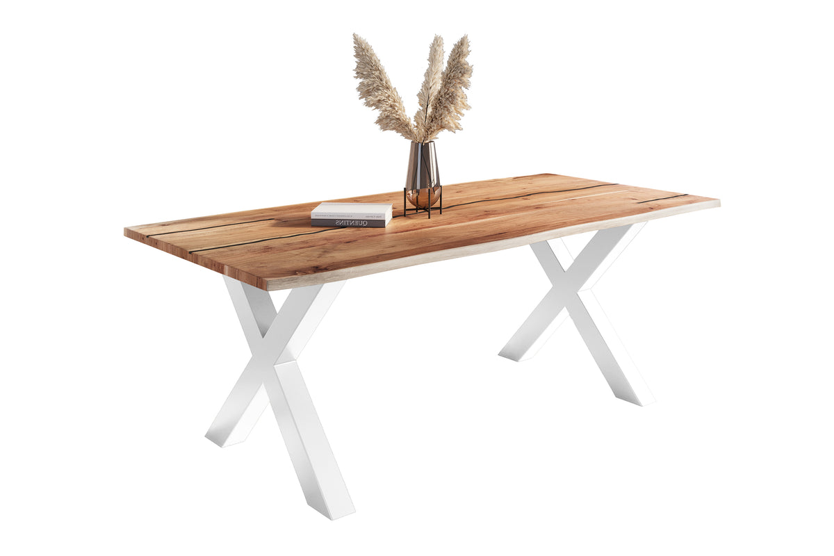 #220x100 #naturfarben #x-gestellweiß