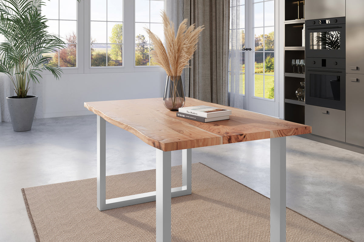 #120x80 #naturfarben #u-gestellsilber
