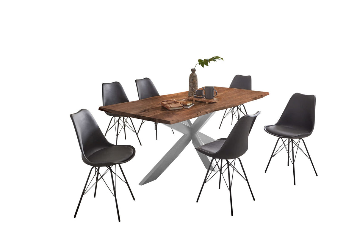 #120x80 #nussbaumfarben #silber