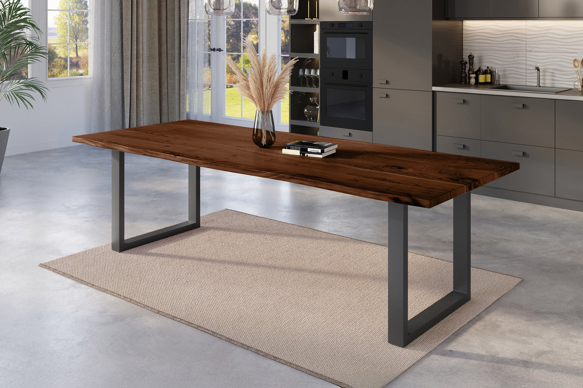 #240x100 #nussbaumfarben #u-gestellschwarz