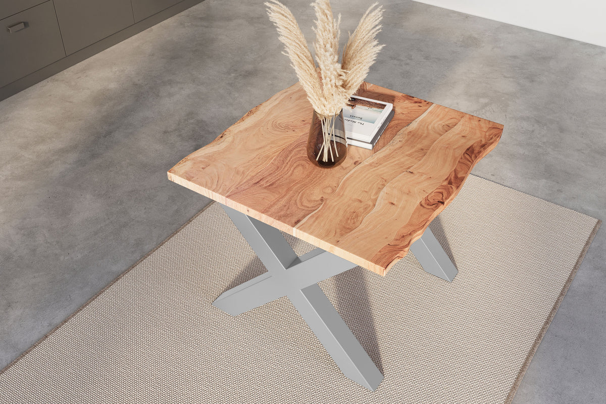 #80x80 #naturfarben #x-gestellsilber