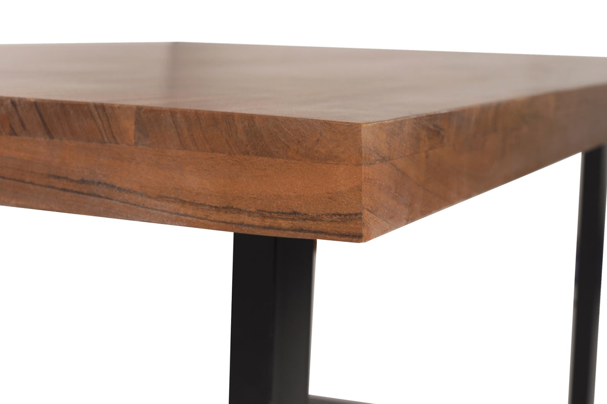 #200x100 #akazienussbaumfarben #u-gestell
