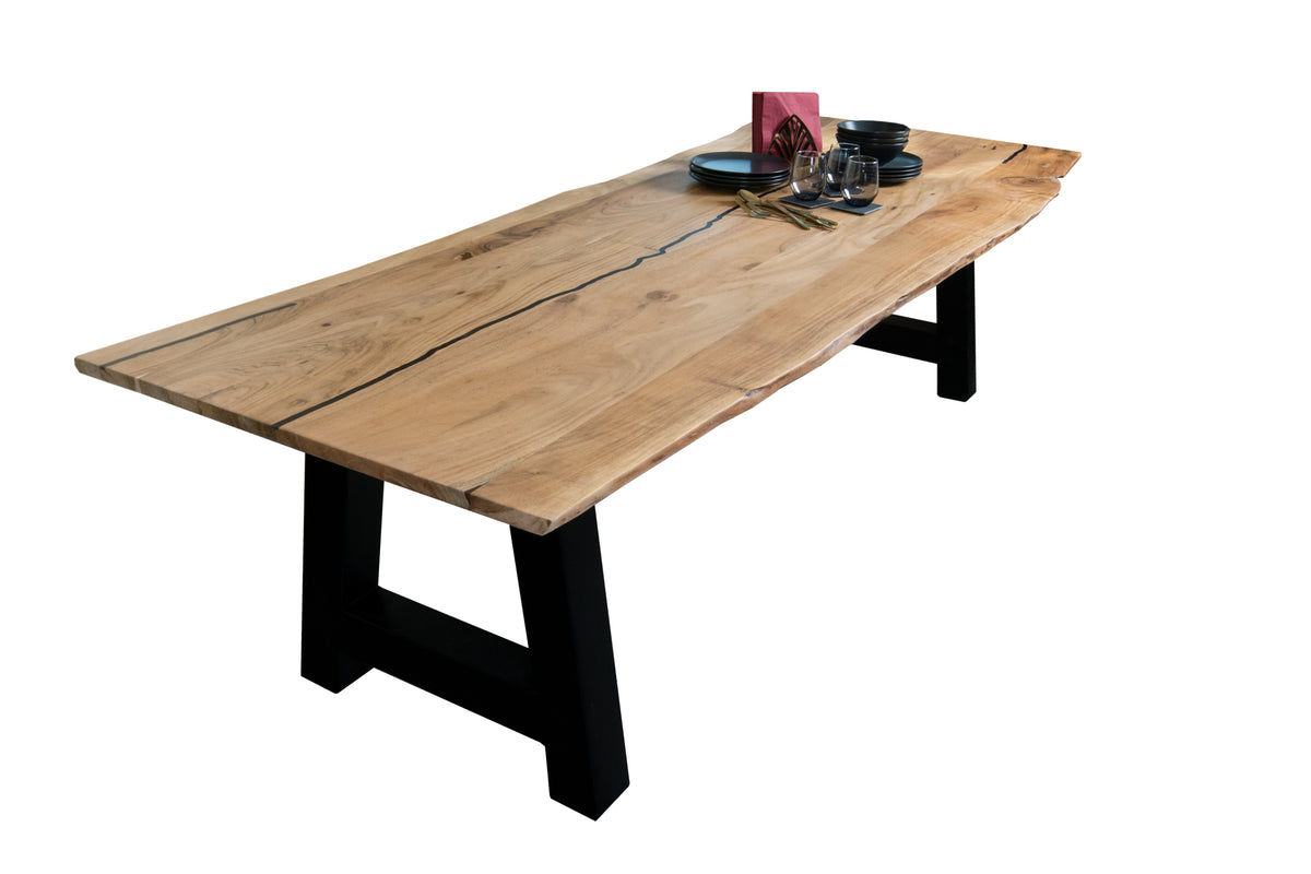 #220x100 #naturfarben #a-gestellschwarz