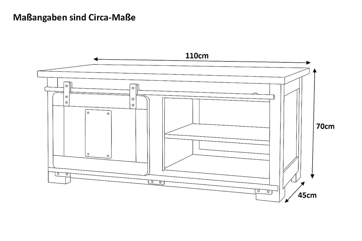 #110x45 #akazieeichefarben #2schiebetürenund4fächern