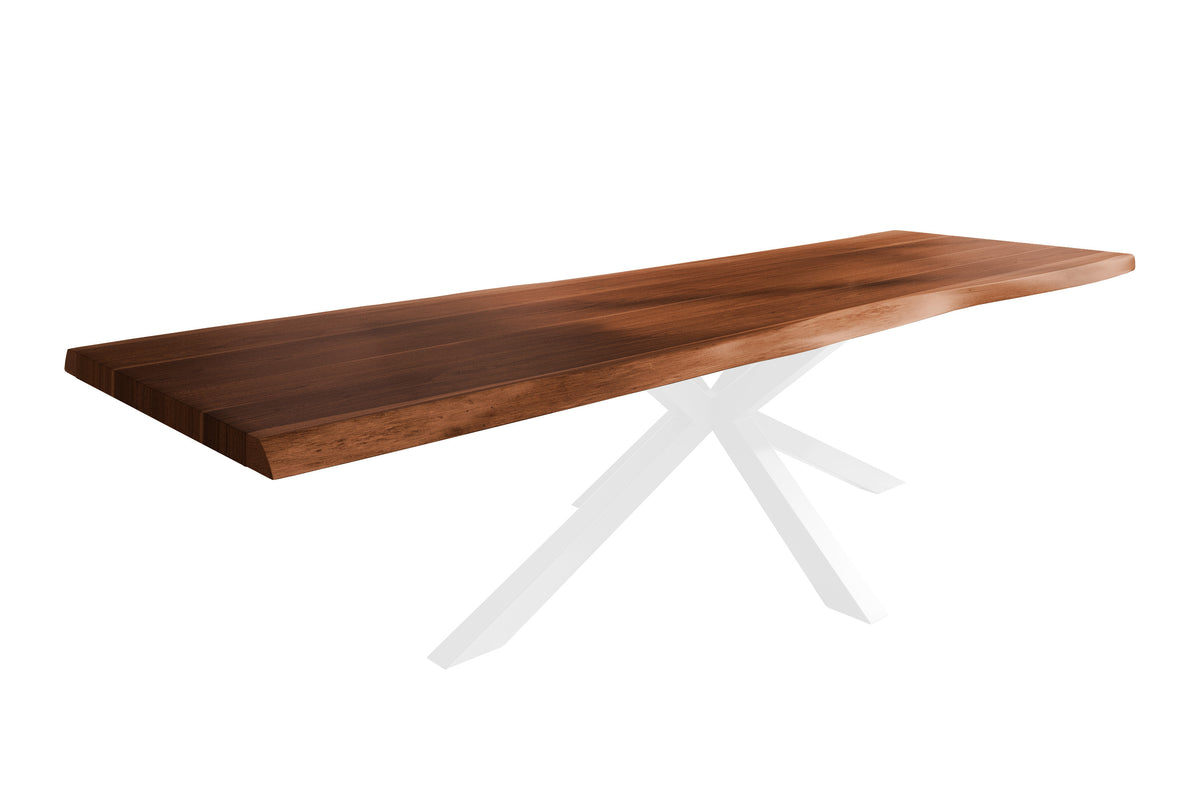 #350x120 #nussbaumfarben #spider-gestellweiß