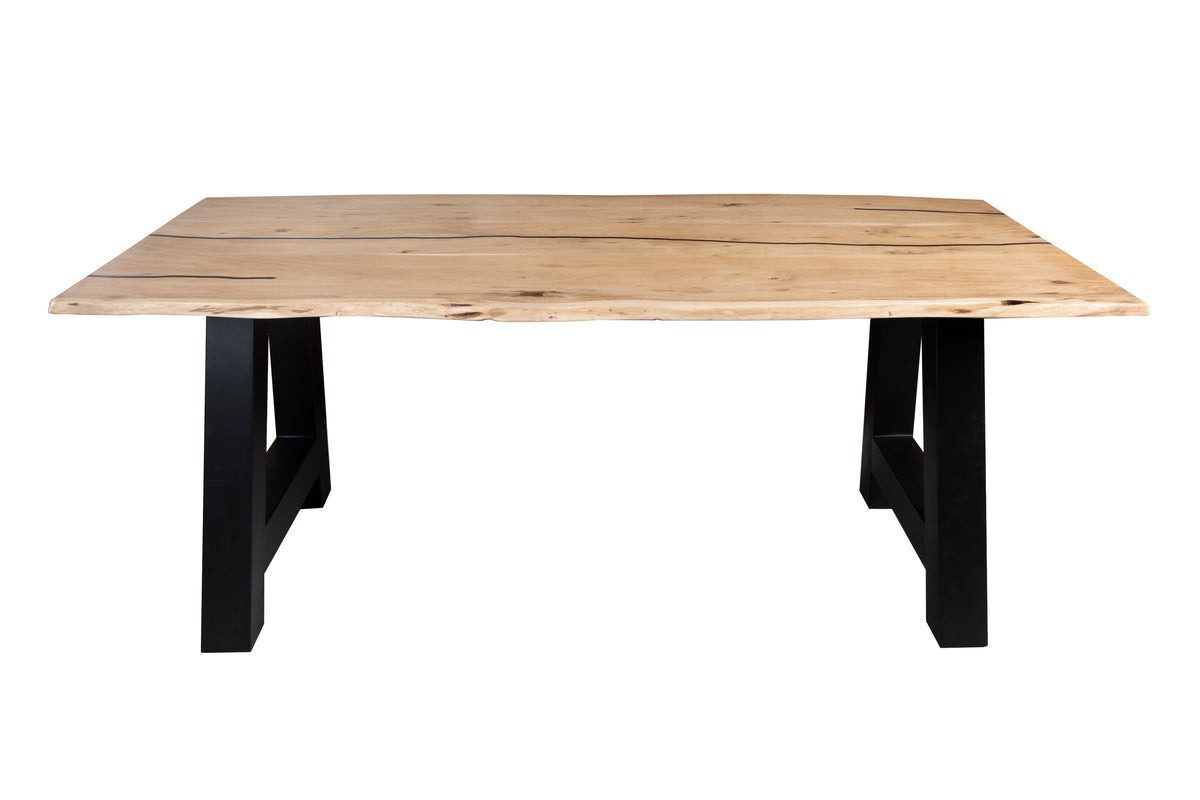 #180x90 #naturfarben #a-gestellschwarz