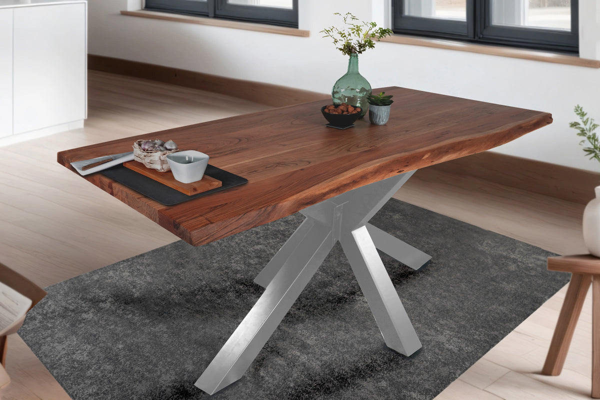 #280x100 #nussbaumfarben #silber