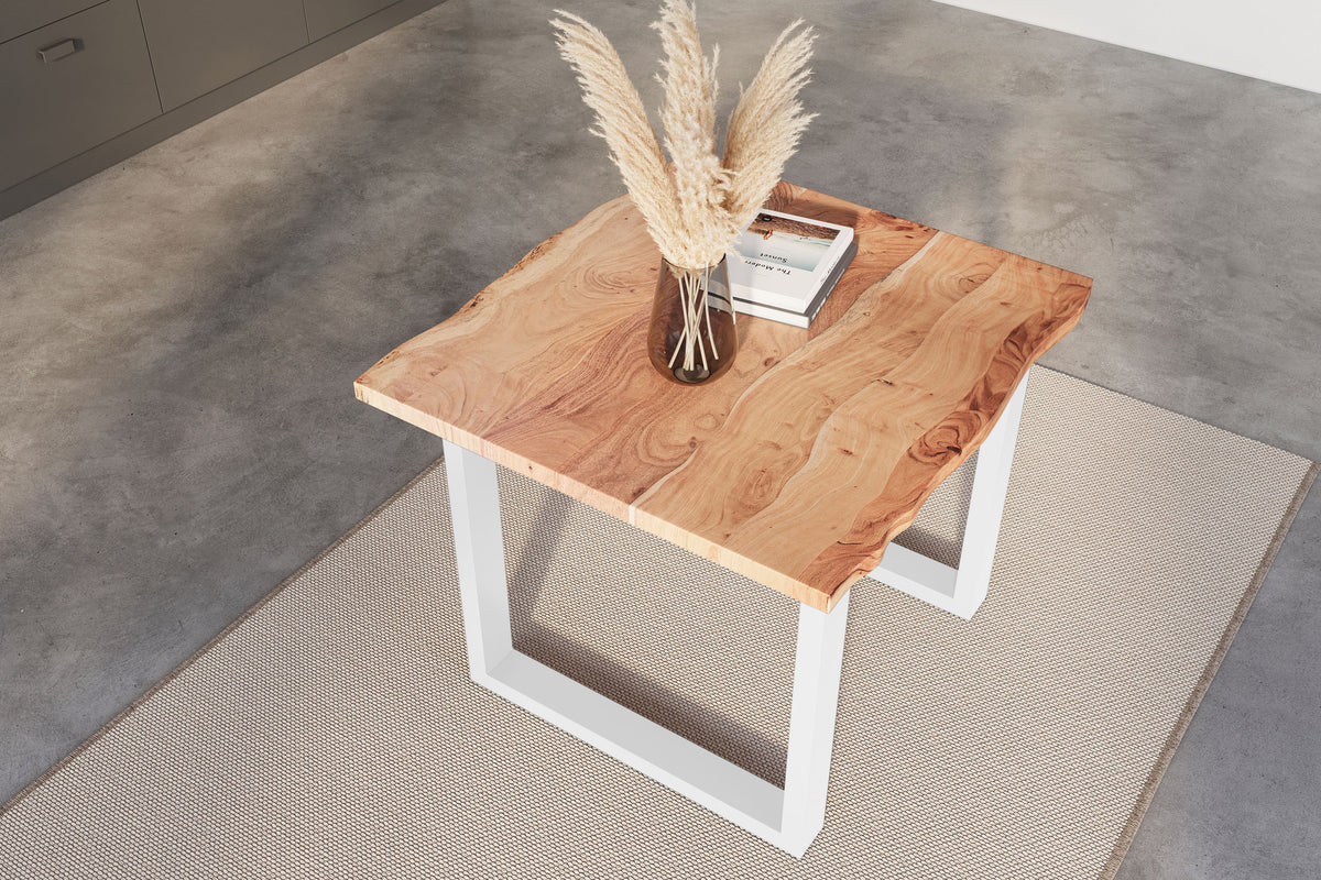 #80x80 #naturfarben #u-gestellweiß