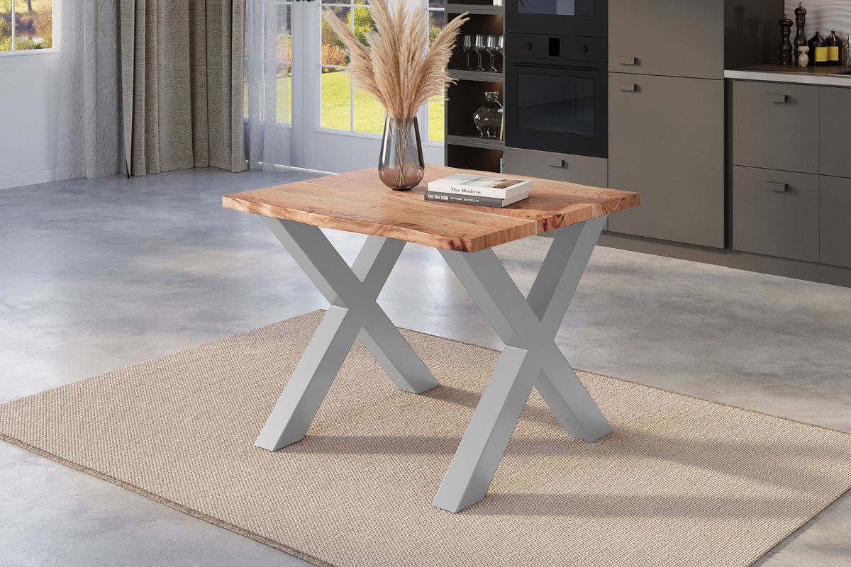 #80x80 #naturfarben #x-gestellsilber