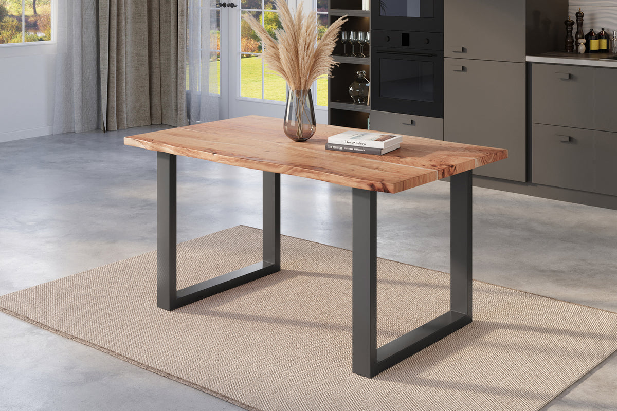 #140x80 #naturfarben #u-gestellschwarz