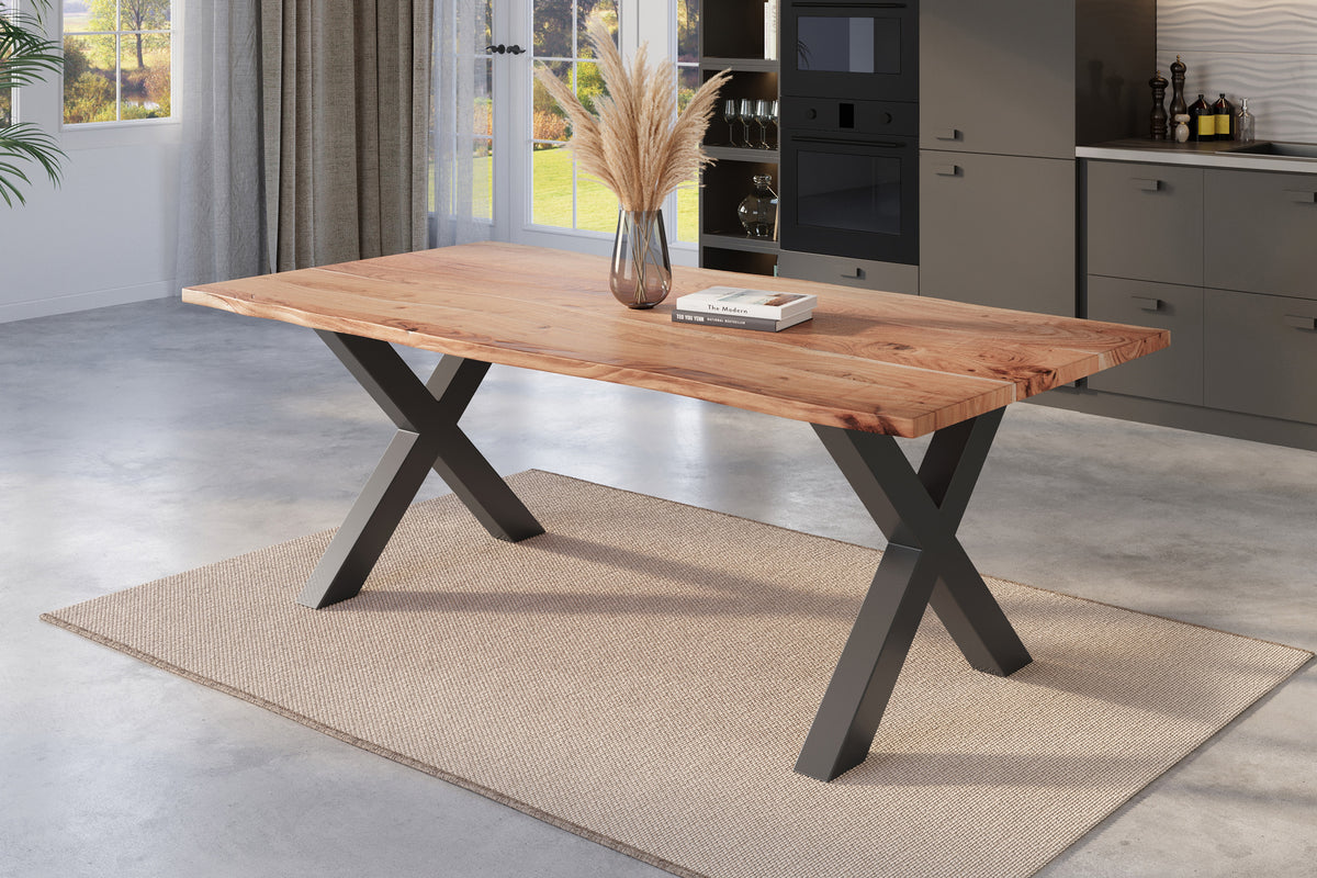 #200x100 #naturfarben #x-gestellschwarz
