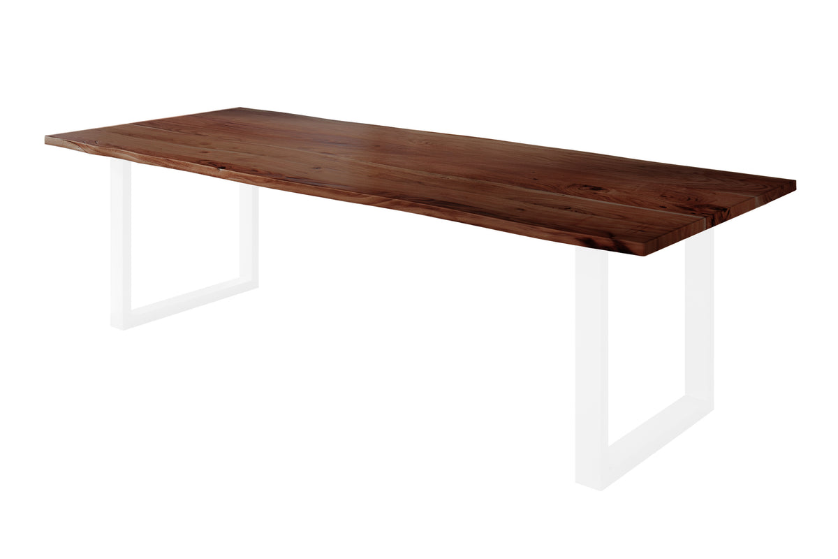 #240x100 #nussbaumfarben #u-gestellweiß