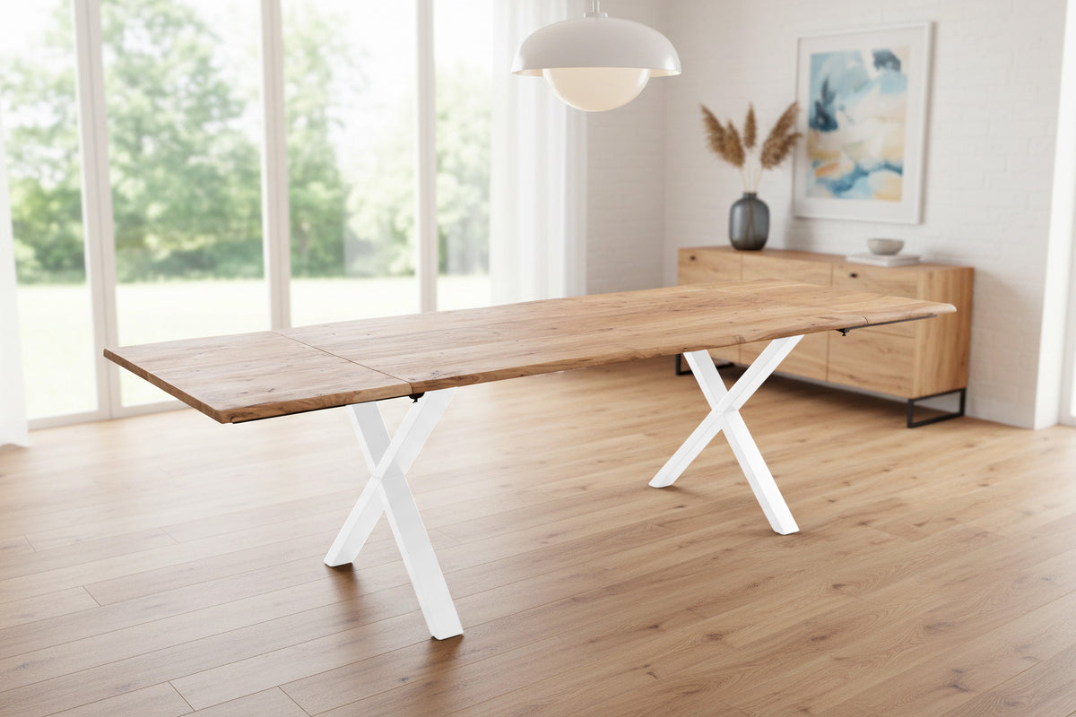#180x90 #naturfarben #x-gestellweiß