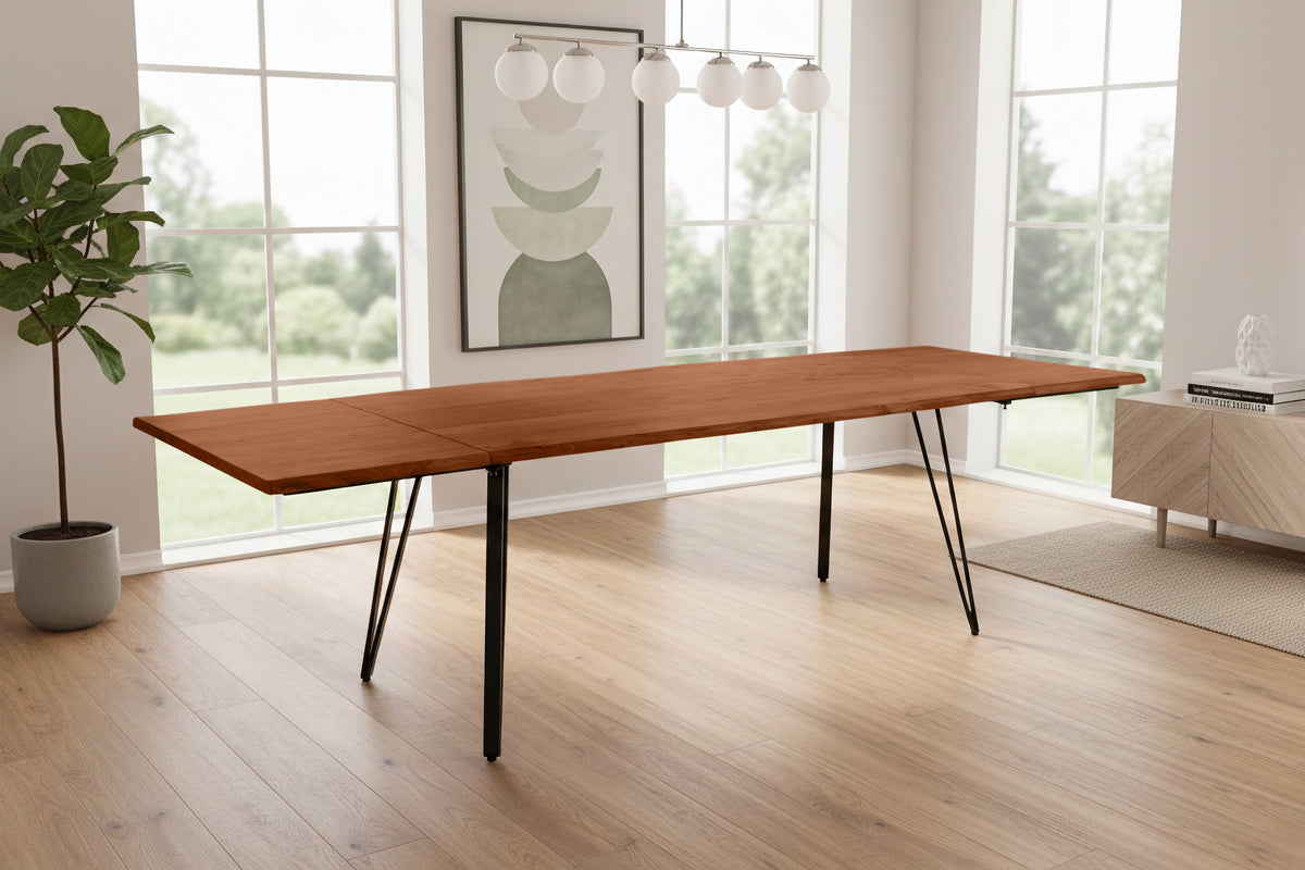 #180x90 #nussbaumfarben #vierfuß-gestellschwarz