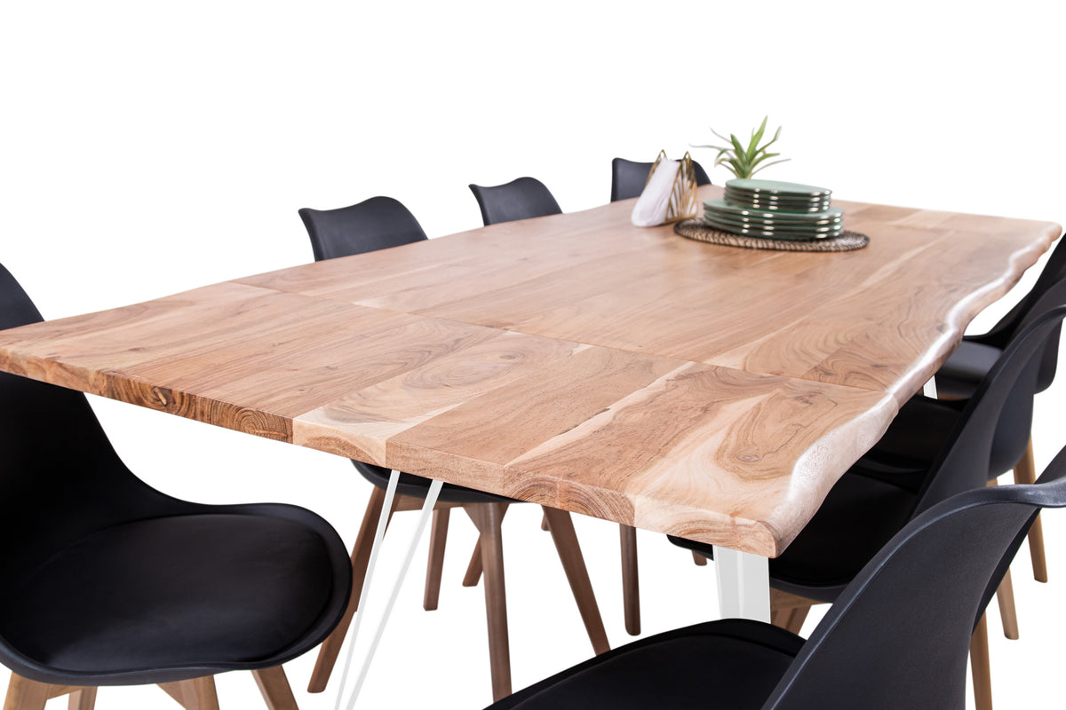 #180x90 #naturfarben #vierfuß-gestellweiß