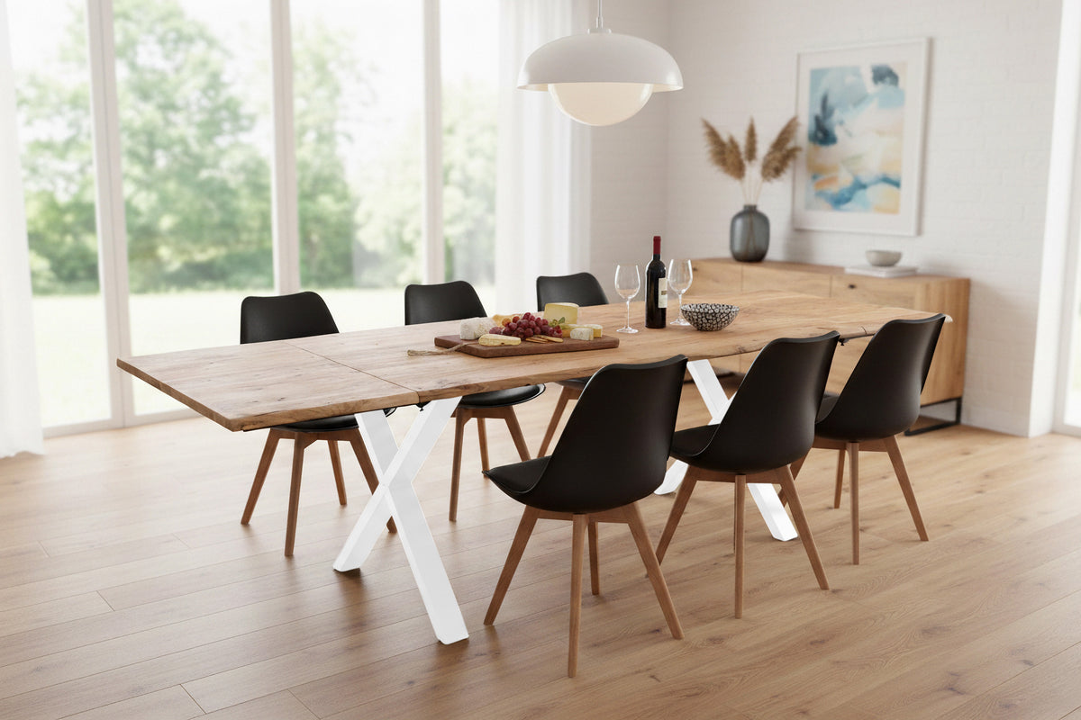 #180x90 #naturfarben #x-gestellweiß