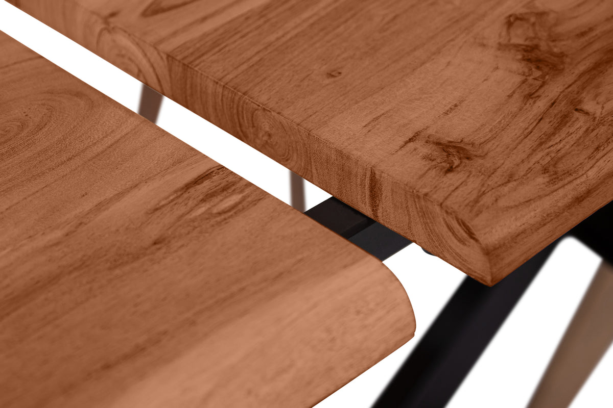 #180x90 #nussbaumfarben #spider-gestellschwarz