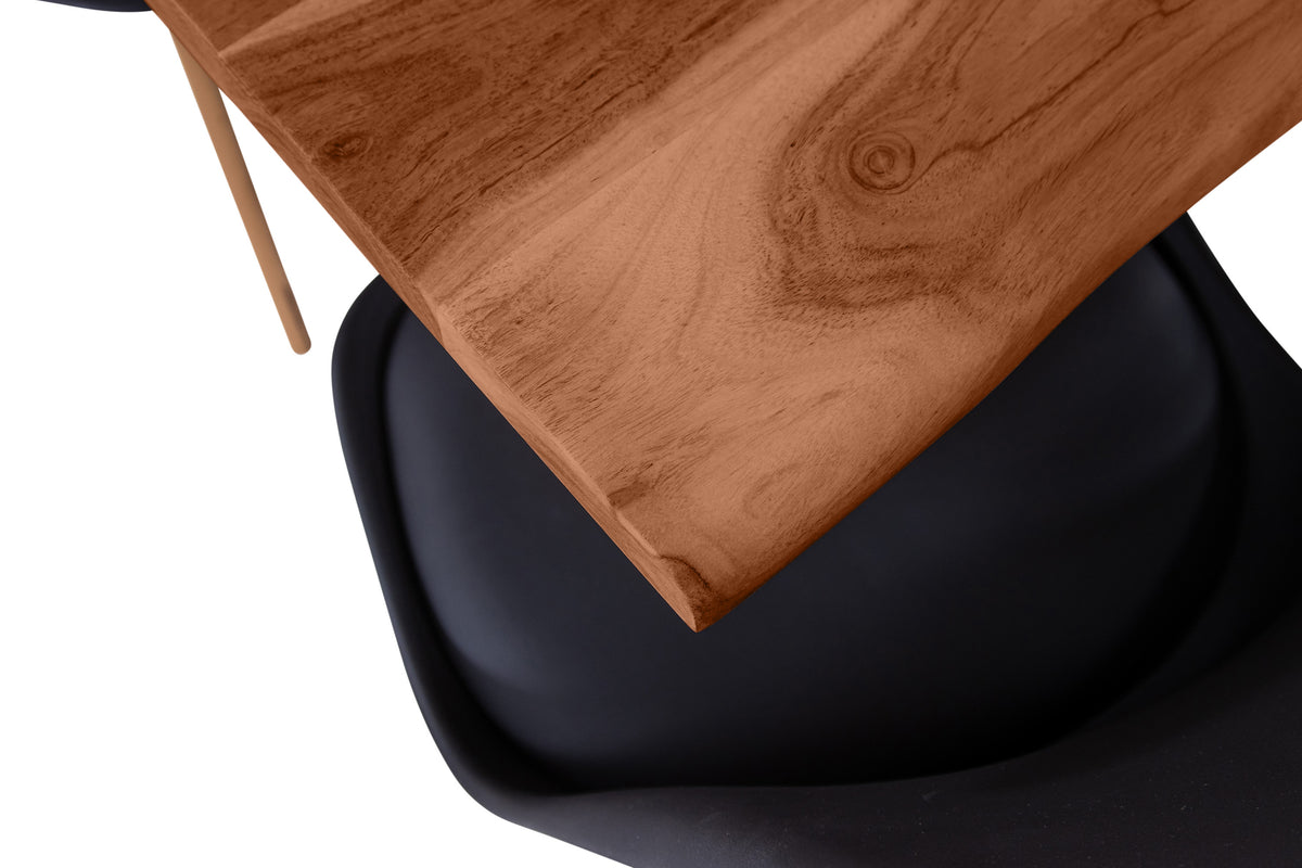 #180x90 #nussbaumfarben #vierfuß-gestellweiß