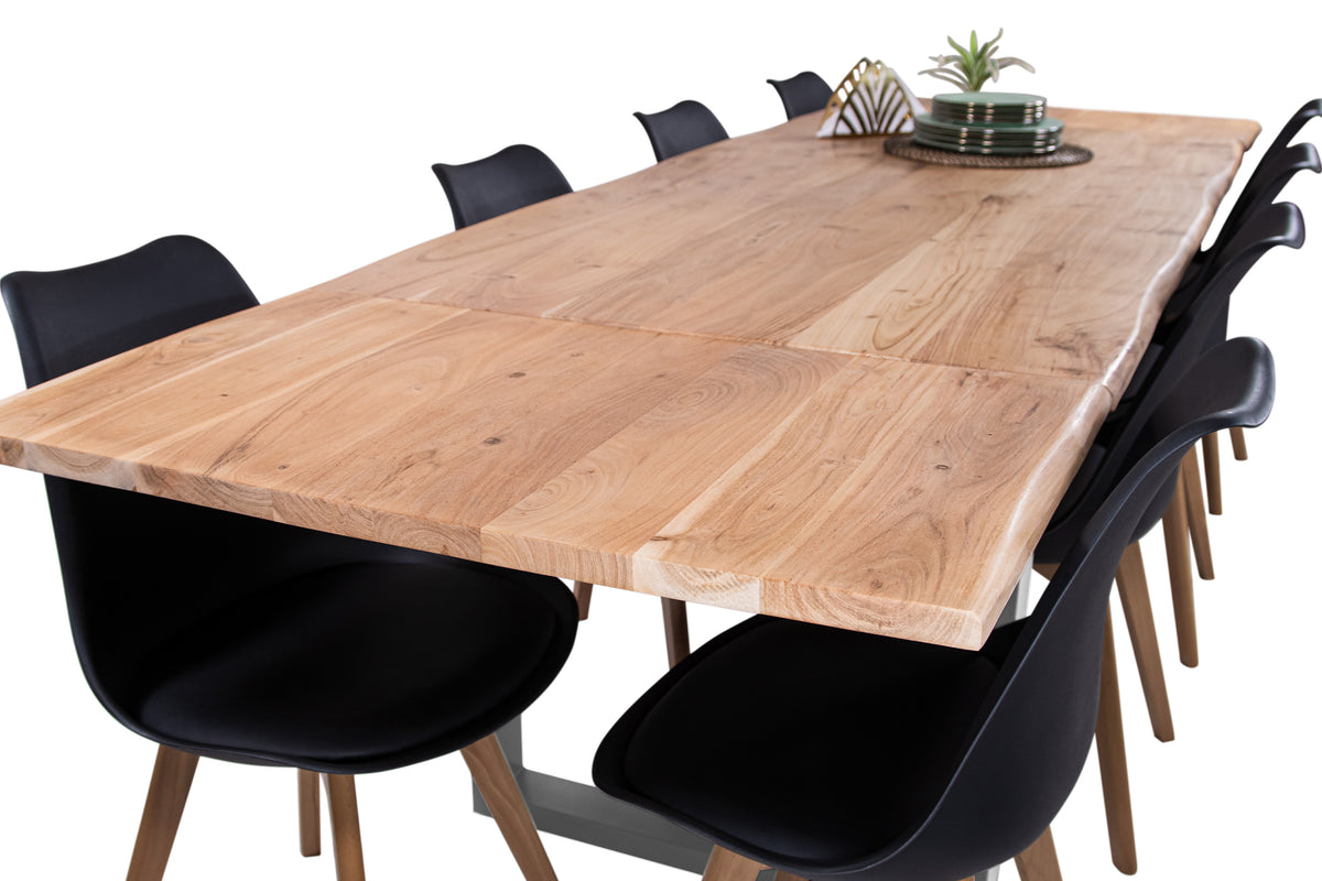 #180x90 #naturfarben #u-gestellsilber