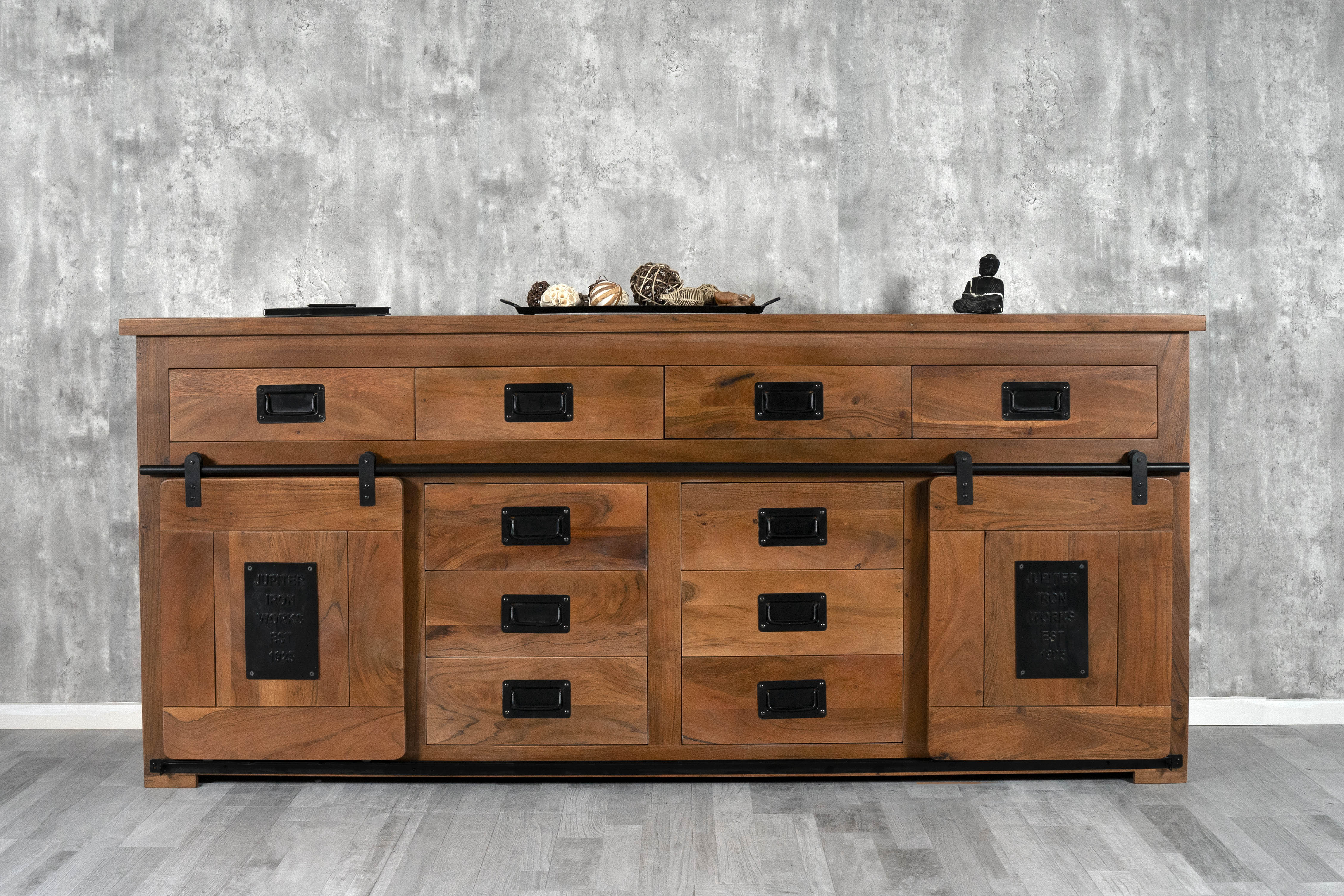 Sideboard_4Schubfaecher_6Schiebetueren_200x90x45_01