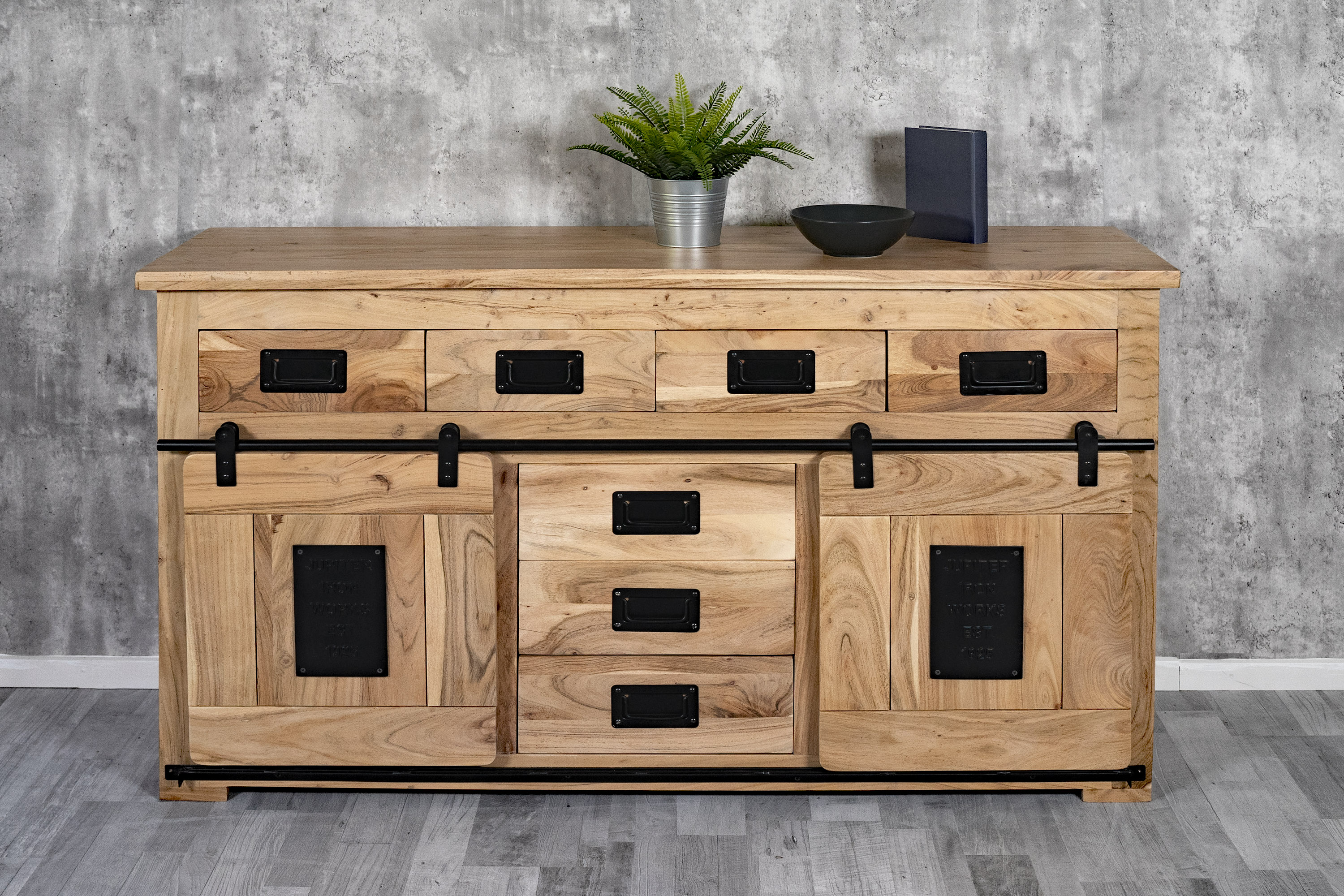 Sideboard_4Schubfaecher_2Schiebetueren_150x90x45_01