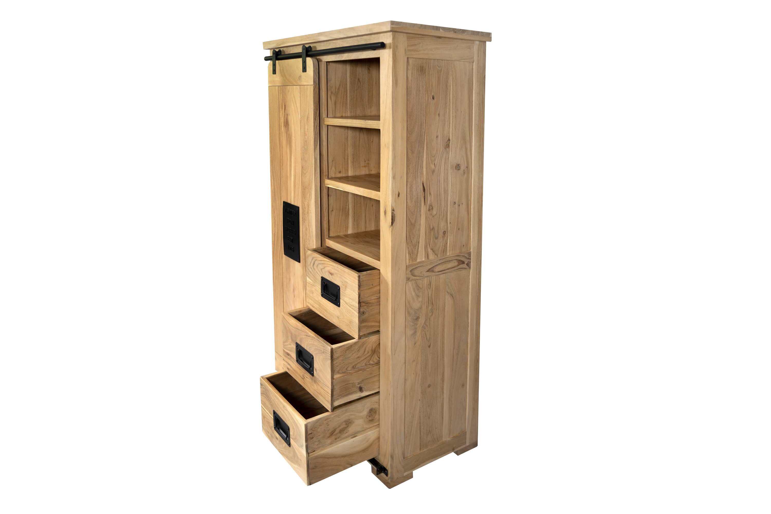 Highboard_Schiebetuer_4Schubfaecher_90x150x45_05